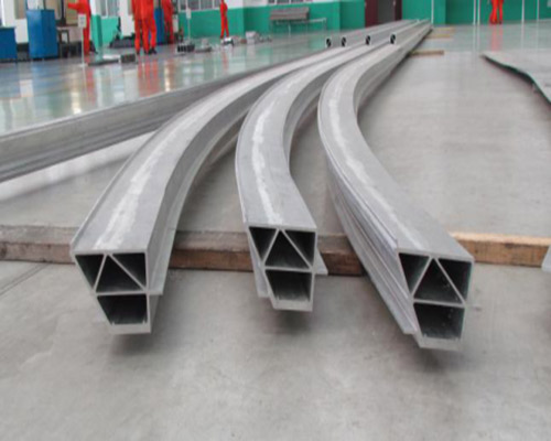 7003 Profil paip bar Aluminium untuk kenderaan kereta api